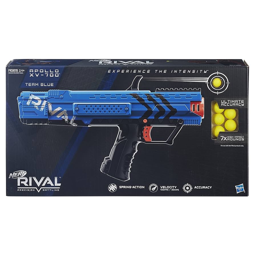 ナーフライバルアポロXV700 Nerf Rival Apollo XV-700 (Red) : Amazon.ca: Toys & Games